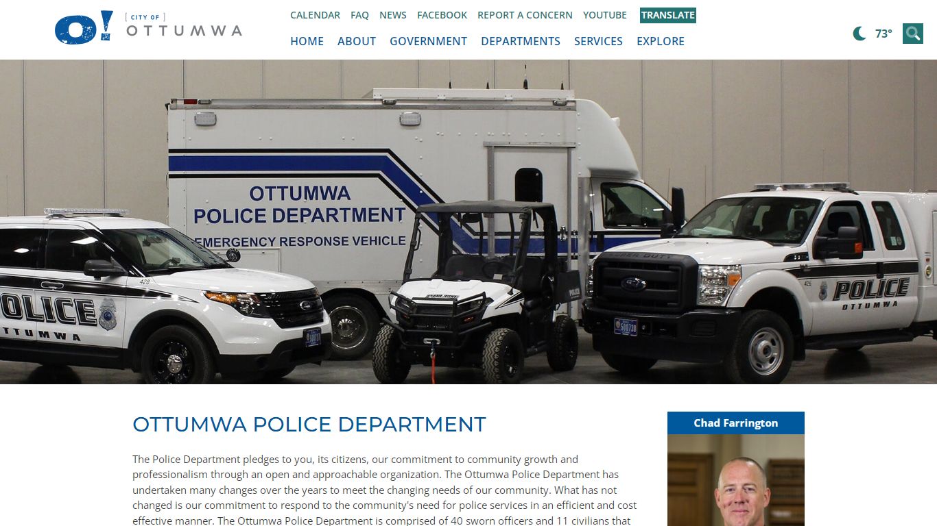 Ottumwa Police Department | City of Ottumwa, Iowa